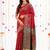 Ethnic motifs zari silk blend handloom kanjeevaram saree