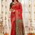 Ethnic motifs zari silk blend handloom kanjeevaram saree