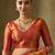 Woven design zari silk blend kanjeevaram saree