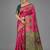 Woven design zari silk blend kanjeevaram saree