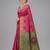 Woven design zari silk blend kanjeevaram saree