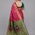 Woven design zari silk blend kanjeevaram saree