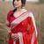 Woven design zari silk blend kanjeevaram saree