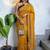 Floral embroidered art silk kanjeevaram saree
