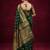 Paisley zari silk blend kanjeevaram saree