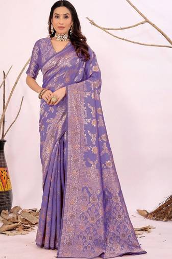 Zari art silk kanjeevaram saree