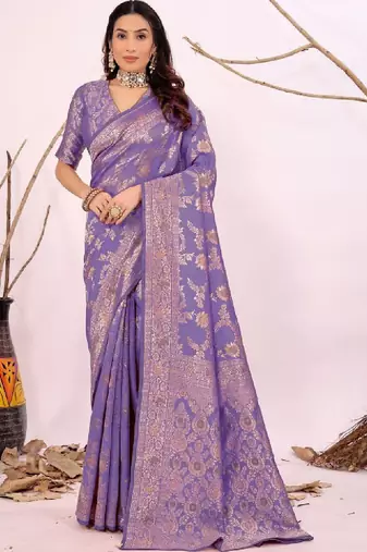 Zari art silk kanjeevaram saree