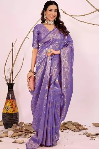 Zari art silk kanjeevaram saree