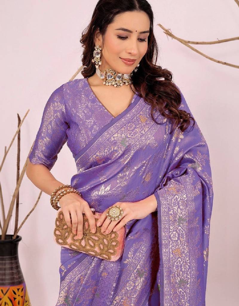 Zari art silk kanjeevaram saree