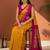 Woven design zari pure cotton kanjeevaram saree