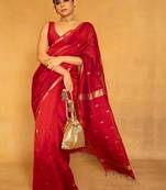 Woven design zari handloom kanjeevaram saree