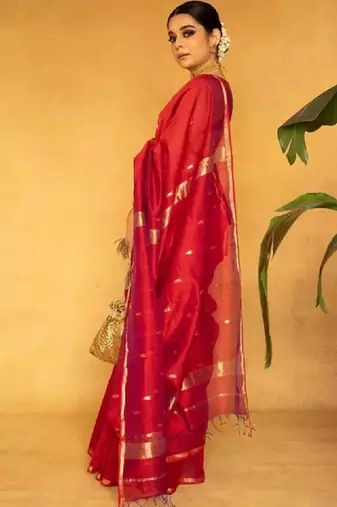 Woven design zari handloom kanjeevaram saree