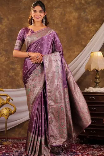 Woven design zari art silk designer kanjeevaram saree