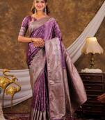 Woven design zari art silk designer kanjeevaram saree