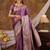 Woven design zari art silk designer kanjeevaram saree