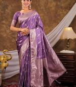Floral zari art silk kanjeevaram saree