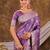 Floral zari art silk kanjeevaram saree