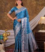 Woven design zari art silk designer kanjeevaram saree