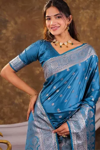 Woven design zari art silk designer kanjeevaram saree