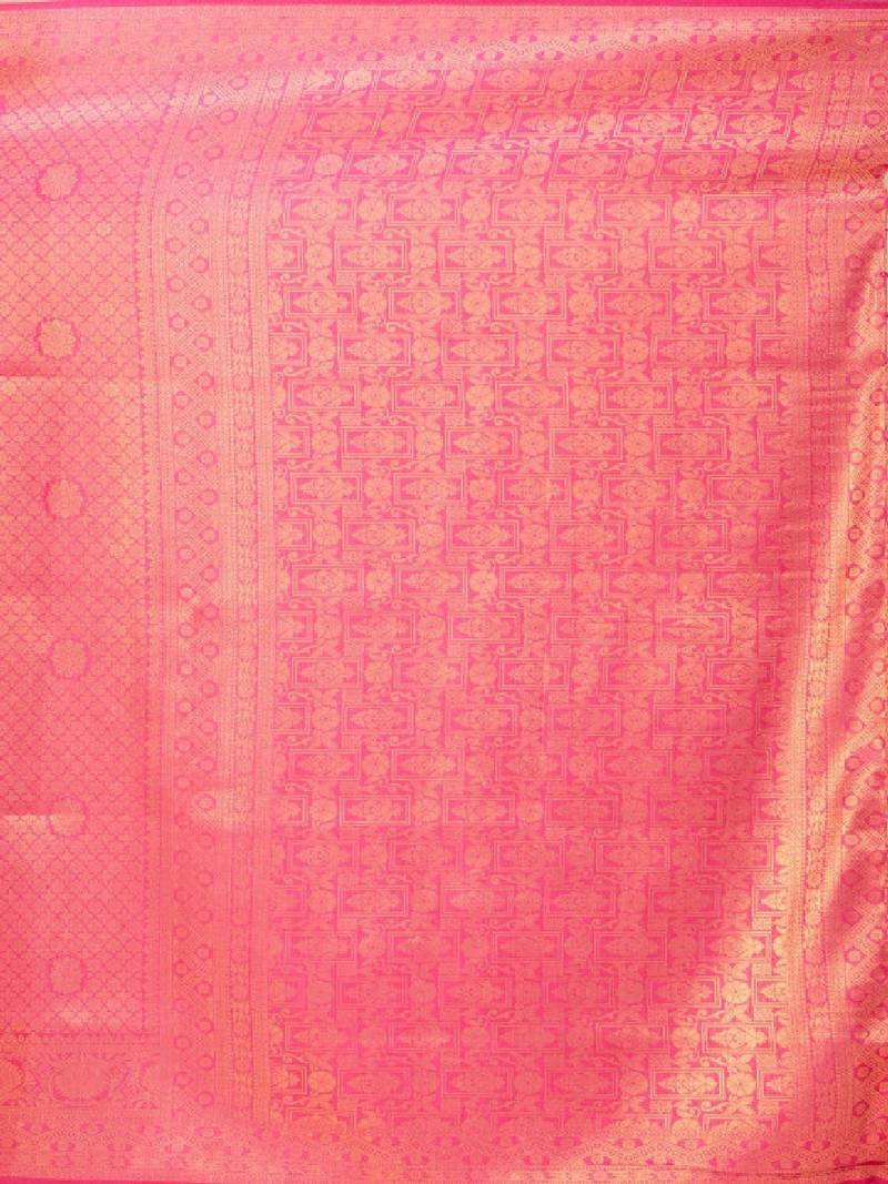Woven design zari art silk kanjeevaram saree
