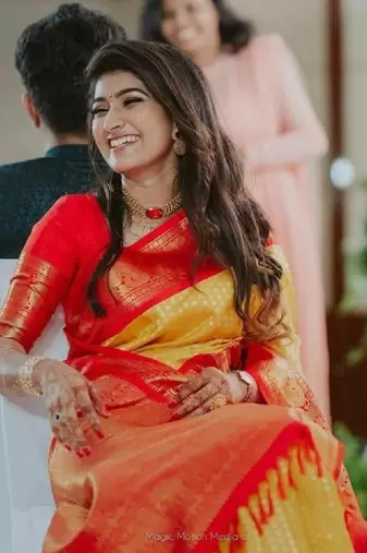 Zari art silk kanjeevaram saree