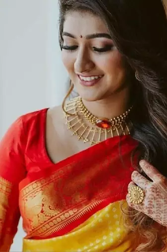 Zari art silk kanjeevaram saree