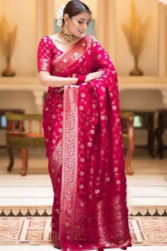 Woven design zari art silk designer kanjeevaram saree