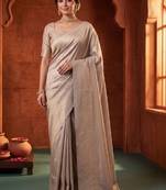 Woven design zari art silk kanjeevaram saree
