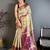 Woven design zari silk blend kanjeevaram saree