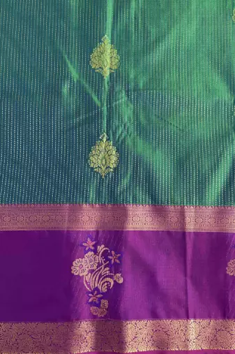 Zari silk blend kanjeevaram saree