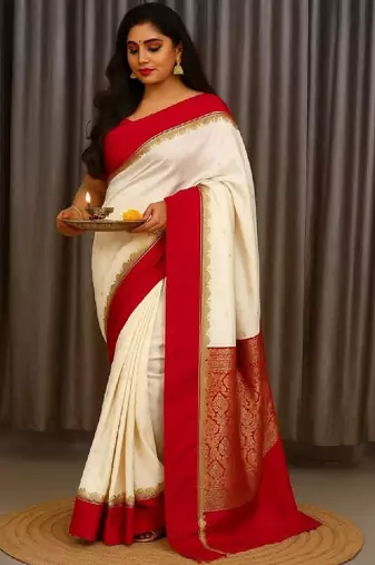 Art silk kanjeevaram saree