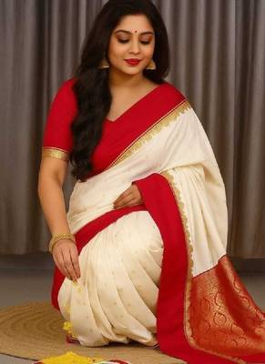 Art silk kanjeevaram saree 4