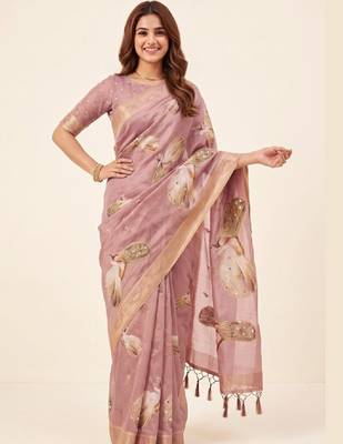 Zari silk blend designer kanjeevaram saree 1