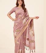 Zari silk blend designer kanjeevaram saree