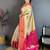 Woven design zari silk blend designer kanjeevaram saree