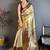 Women woven design zari silk blend designer kanjeevaram saree