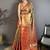 Paisley zari silk blend handloom kanjeevaram saree