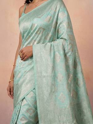 Zari pure cotton kanjeevaram saree 3
