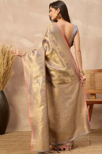 Woven design art silk designer kanjeevaram saree