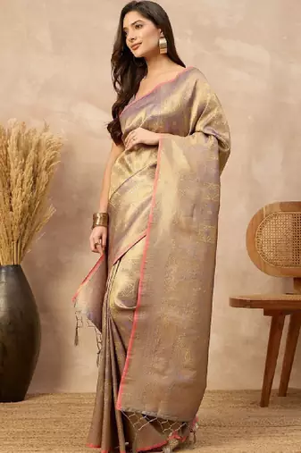 Woven design art silk designer kanjeevaram saree