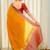 Woven design zari silk blend heavy work kanjeevaram saree