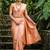 Woven design zari art silk handloom kanjeevaram saree
