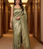 Woven design zari art silk designer kanjeevaram saree