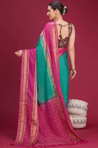 Woven design zari art silk kanjeevaram saree