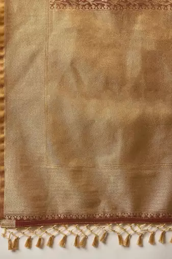 Woven design zari silk blend designer kanjeevaram saree