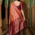 Floral zari silk blend designer kanjeevaram saree