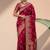 Woven design zari silk blend kanjeevaram saree