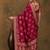 Woven design zari silk blend kanjeevaram saree