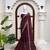 Wine Designer Saree Fendy Silk with Beds Elegance 
