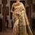 Woven design zari silk blend kanjeevaram saree